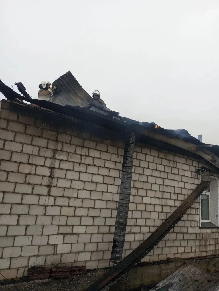 🤜🤛 Слаженная работа на пожаре в Карасуке: спасатели обеспечили доступ пожарным к очагу возгорания  🔥