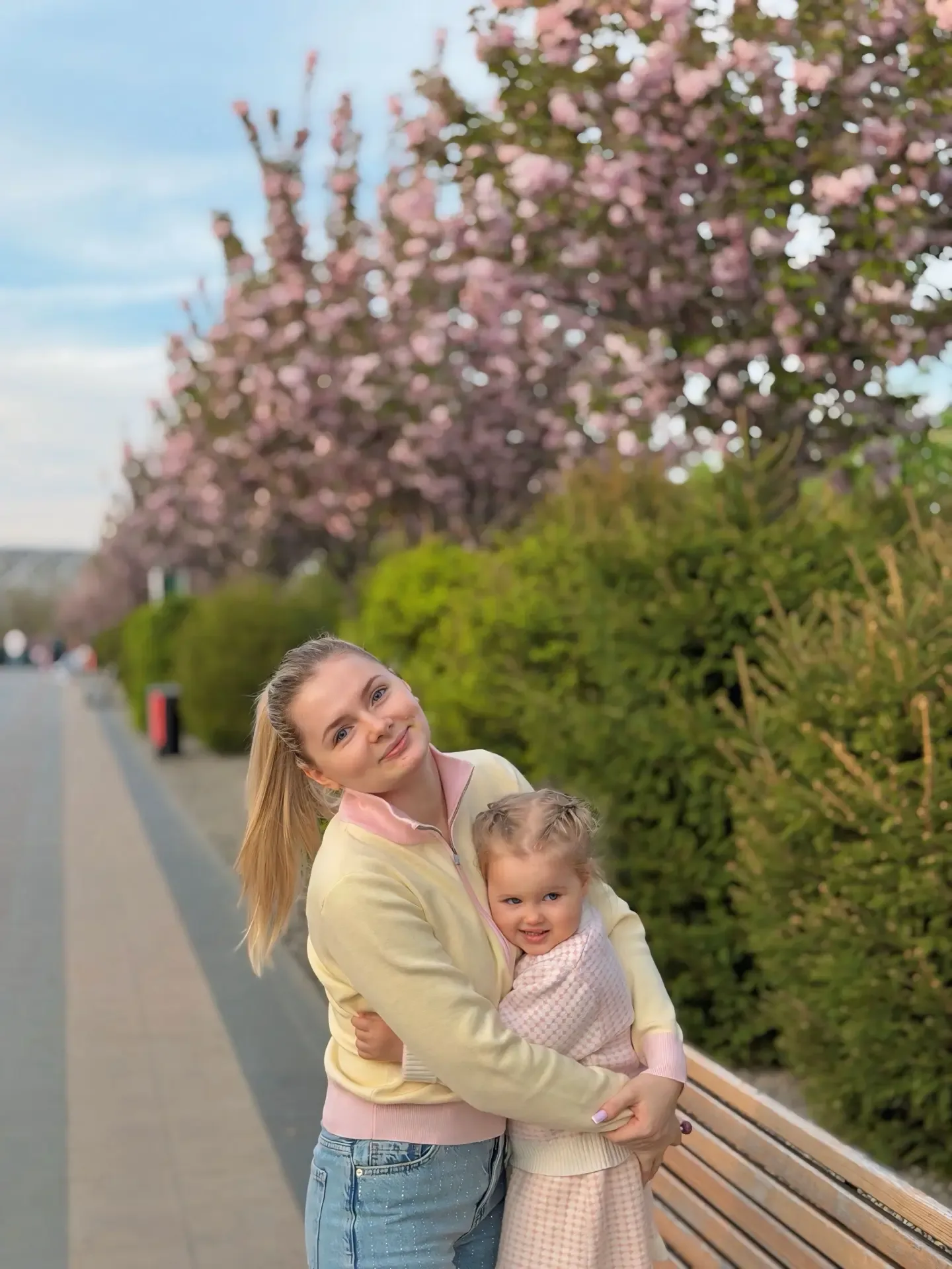 В Центральном парке вот такая розовая красота!🩷💕🌸  Восторг!😍