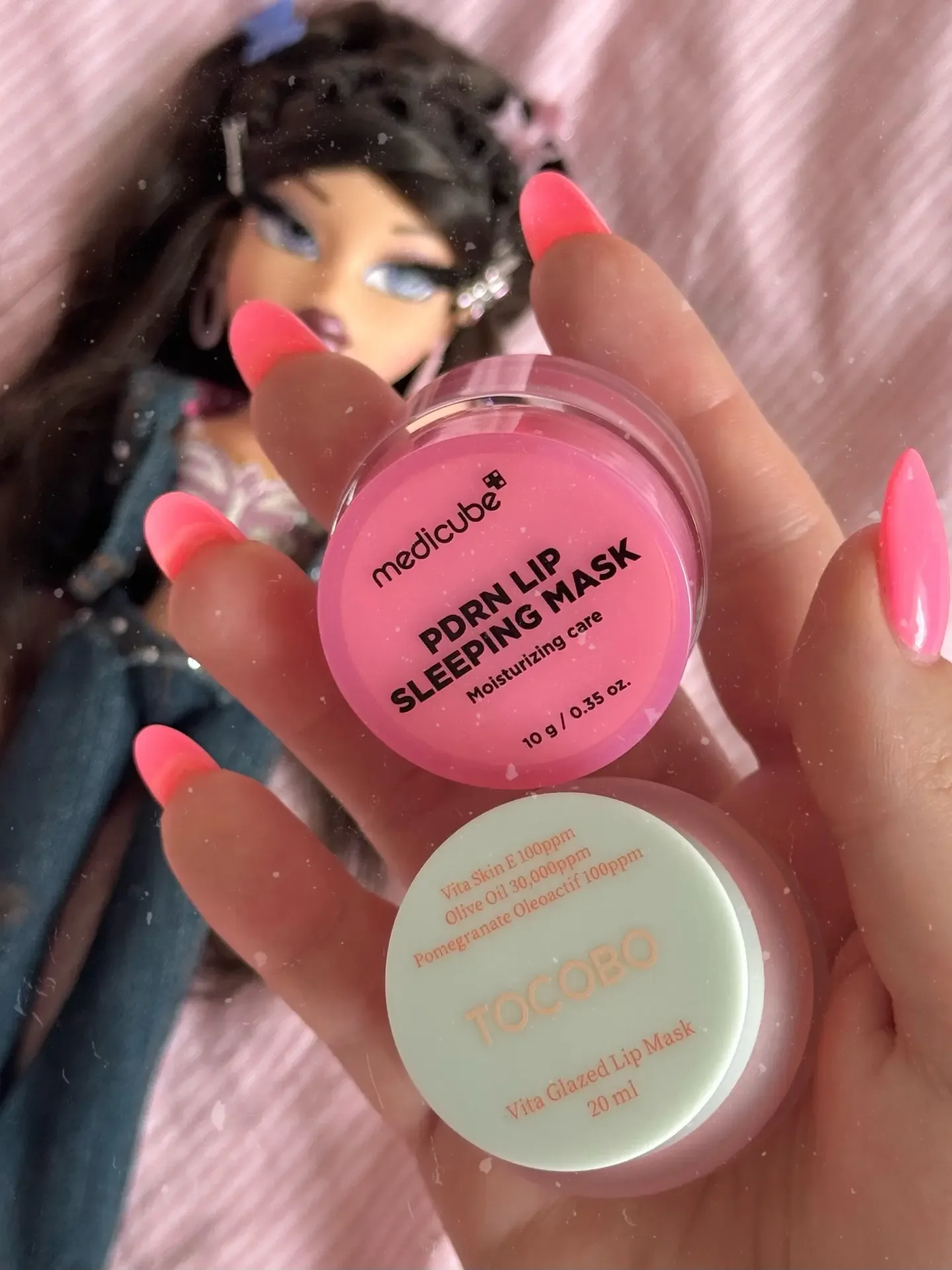 💖Я обожаю маски для губ.   Хоть и не страдаю сильной сухостью или шелушениями, без маски перед сном 