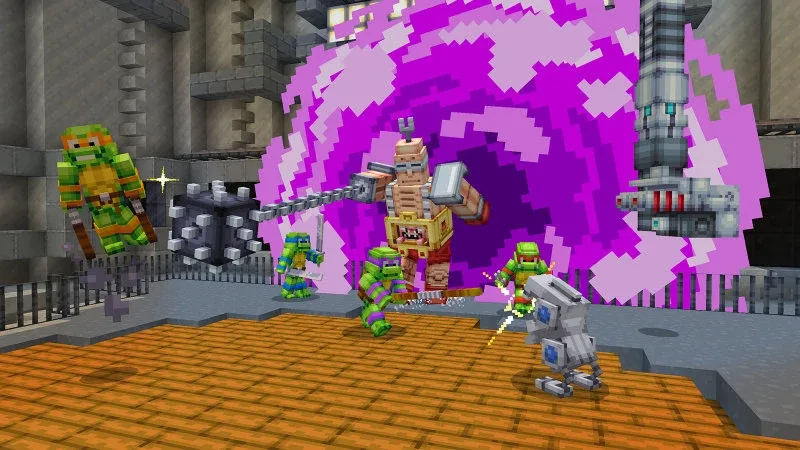 DLC "Teenage Mutant Ninja Turtles" Cowabunga! Черепашки-ниндзя из «Черепашек-ниндзя» попали в Minecr