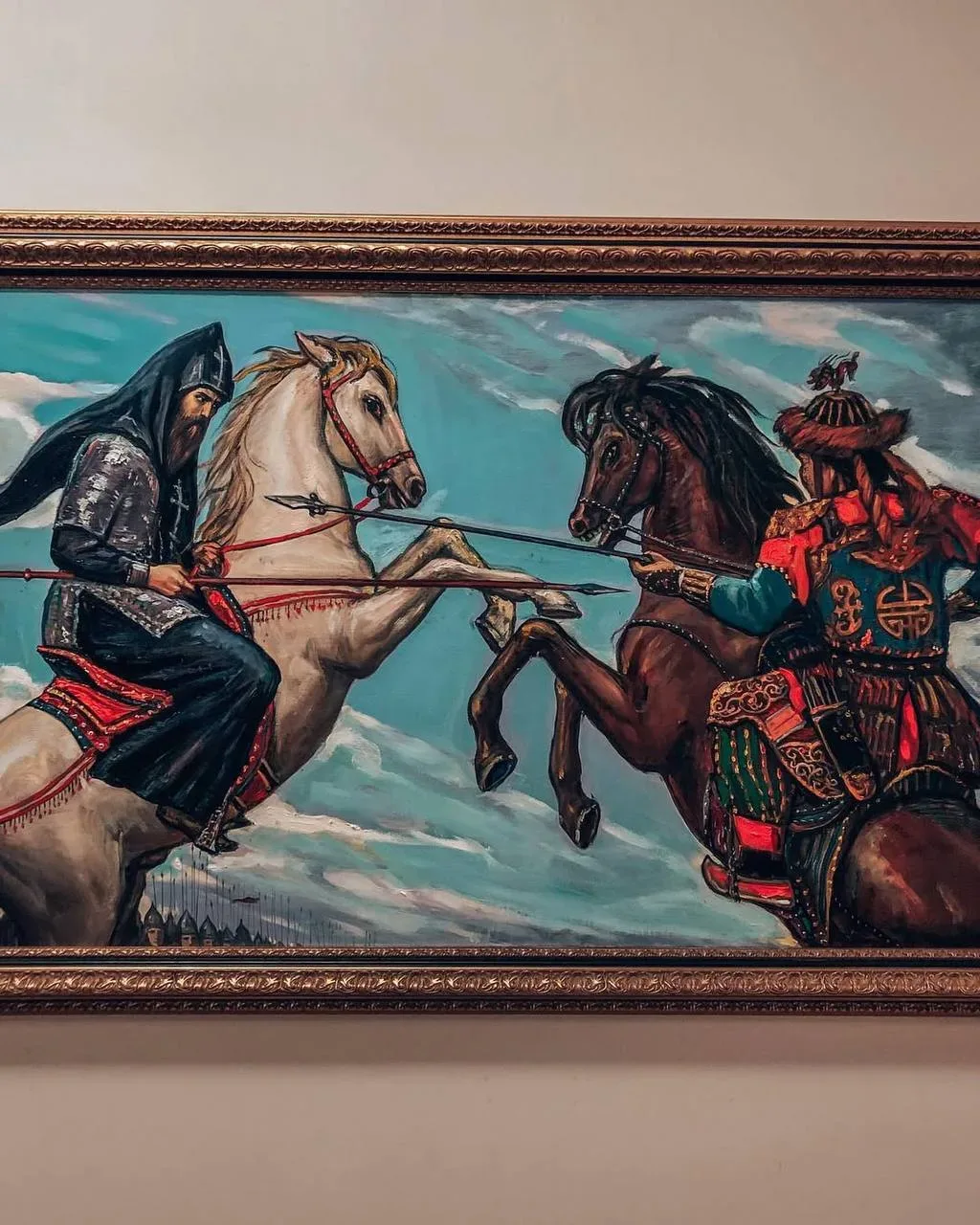 🖼 Выставка в «Галереи Ильи Глазунова»  Гостей ждёт экспозиция работ художника, созданных во второй п