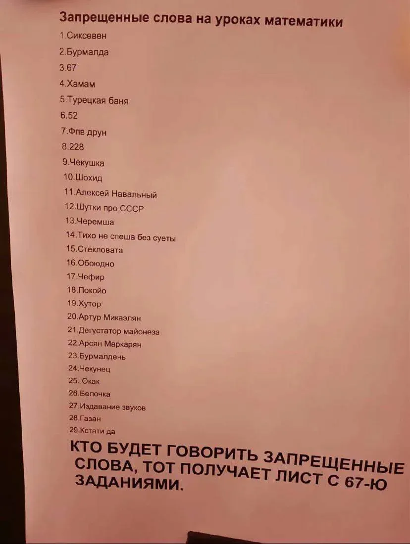 Стоп-слова или новая школа этикета?  В одной российской школе появился необычный запрет – учитель со