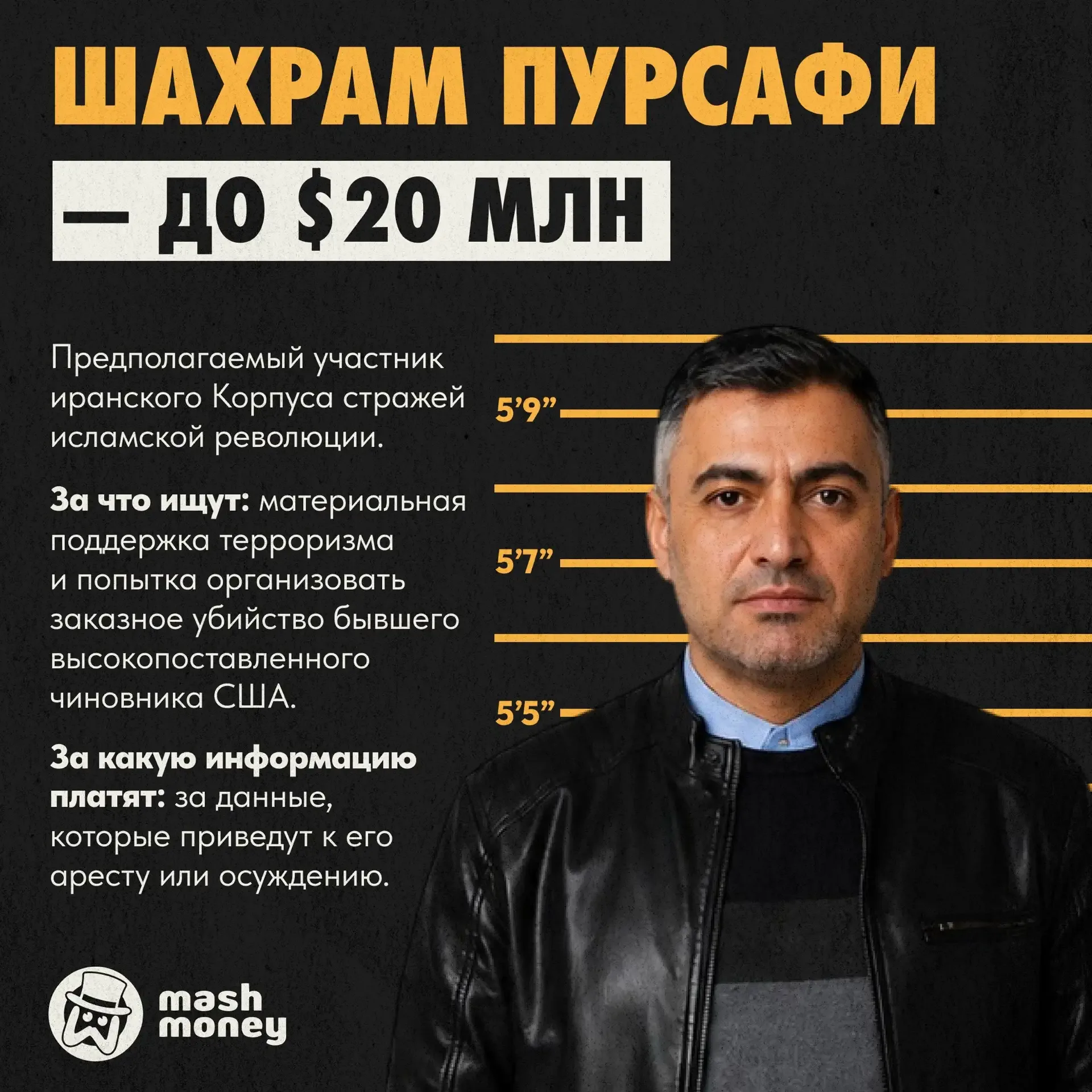 Mash Money собрал топ самых дорогих преступников.  Вот актуальный хит-парад тех, за чью голову Амери