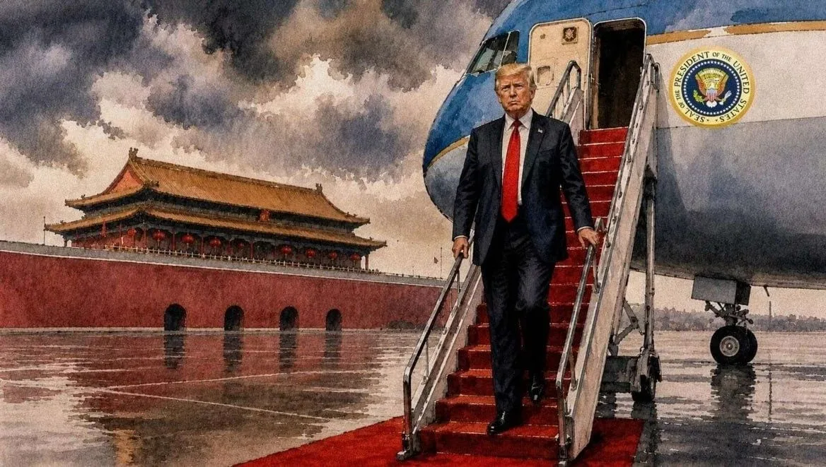 Дональд Трамп летит на поклон к Си Дзиньпину…  Юрий Подоляка пишет: «Сегодня Дональд Трамп начинает 
