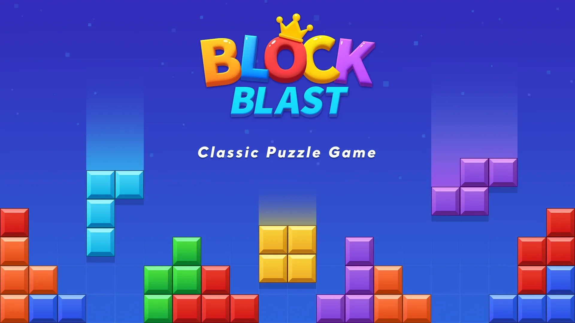 ✦ Block Blast — популярная блоковая головоломка с понятным игровым процессом и двумя режимами прохож