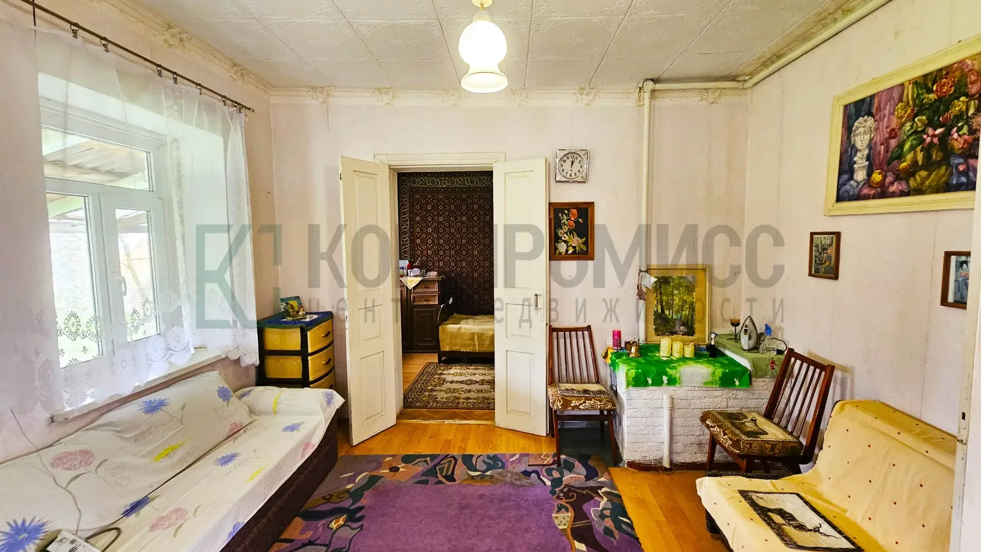📍 Уютный дом с большим участком    🏠 Дом:  ✅ Площадь 55,8 кв.м, 4 комнаты  ✅ Кирпичный, с ремонтом и