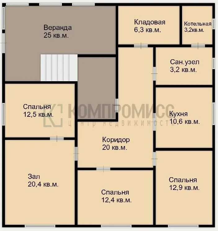 📍Кирпичный дом с ремонтом, мебелью и плодовым садом 🏠 Про дом: ✅ Кирпичный, обжитой, 2000 года постр