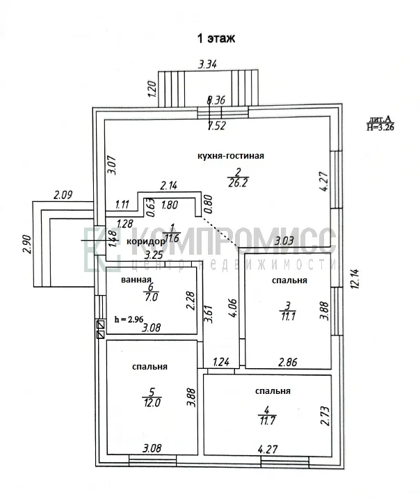 📍 Уютный дом с ремонтом и плодовым садом    🏠 Про дом:  ✅ 84,8 м²: кухня-гостиная, 3 спальни, просто
