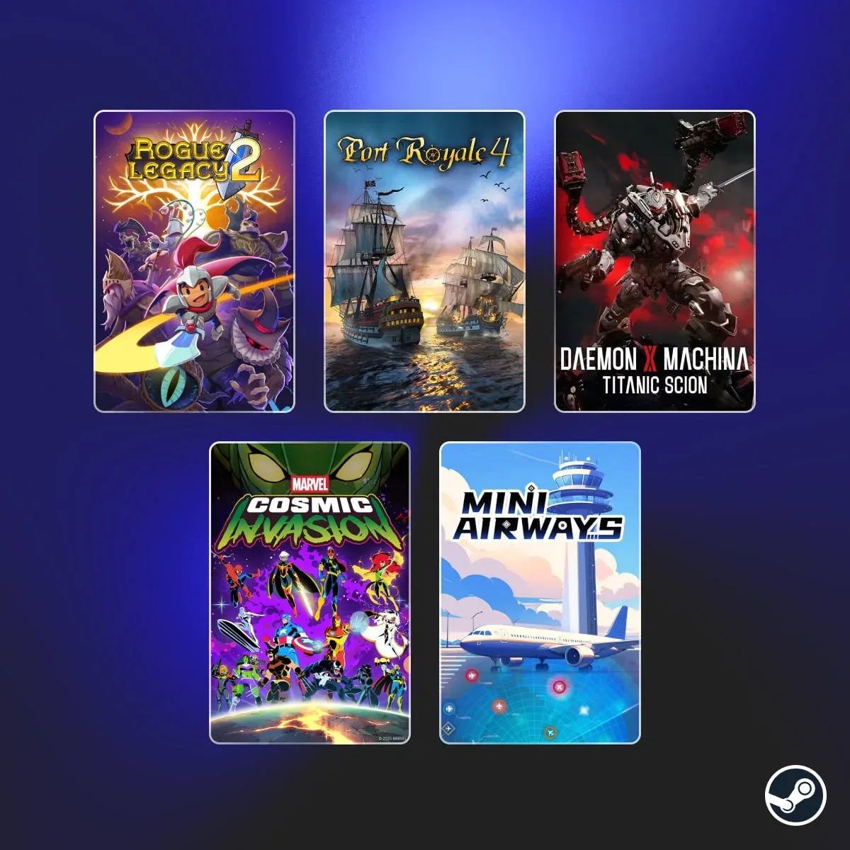 В Steam стартовали ежедневные скидки  Скидку в 60% получила Rogue Legacy 2, скидка 90% на Port Royal