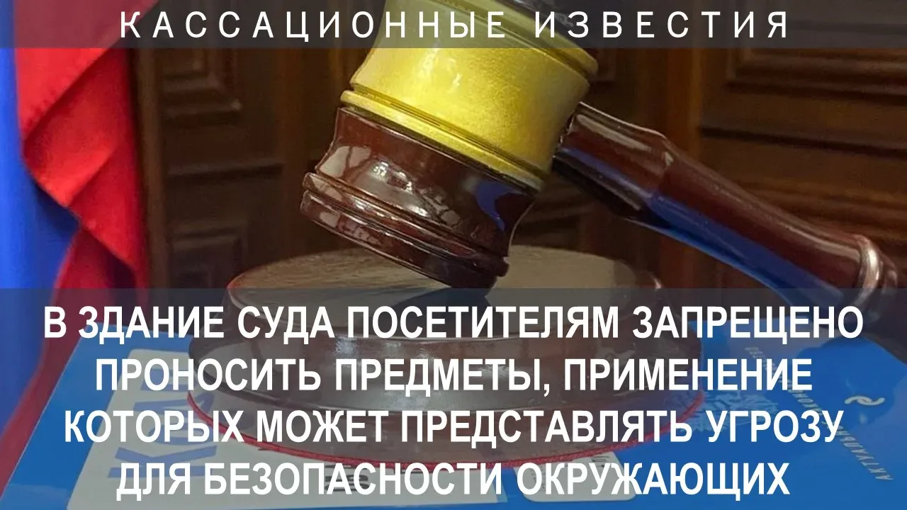 Ч. проходил в здание суда, при досмотре на наличие запрещенных к проносу предметов, не выполнил зако