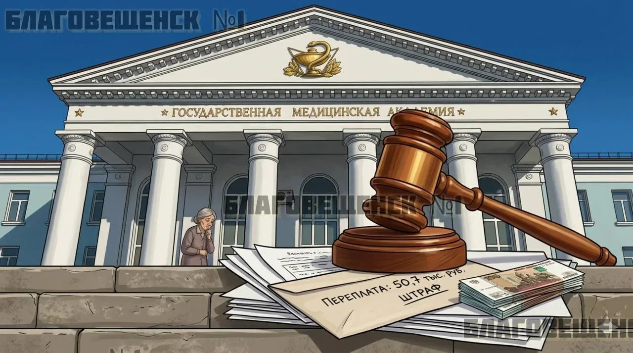 Пенсионерка отсудила у медакадемии почти 100 тысяч   Благовещенский суд встал на сторону жительницы 