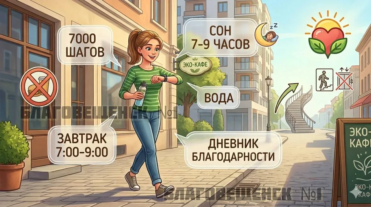 Сколько нам нужно спать и пить: в России утвердили рекомендации по здоровому образу жизни  Б№1 в Мах