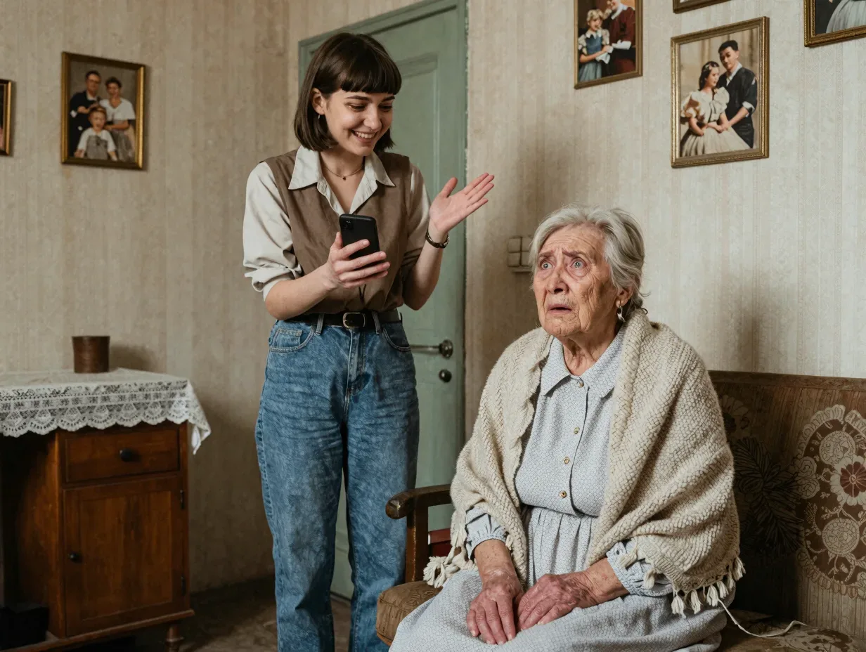 Бабуля, я замуж выхожу, освобождай квартиру, - радостно сообщила внучка. Сядь поудобнее, налей чай —