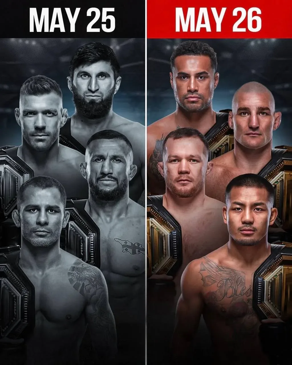 😱 Чемпионы UFC: Прошел всего один год…  Знаете, какие самые популярные комментарии от аудитории ММА?