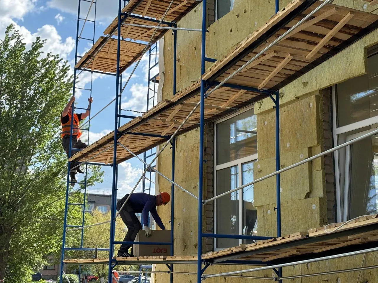 👷🏼Вместе с Ильдаром Хайбулиным, представителем Правительства Башкортостана, проинспектировали ремонт