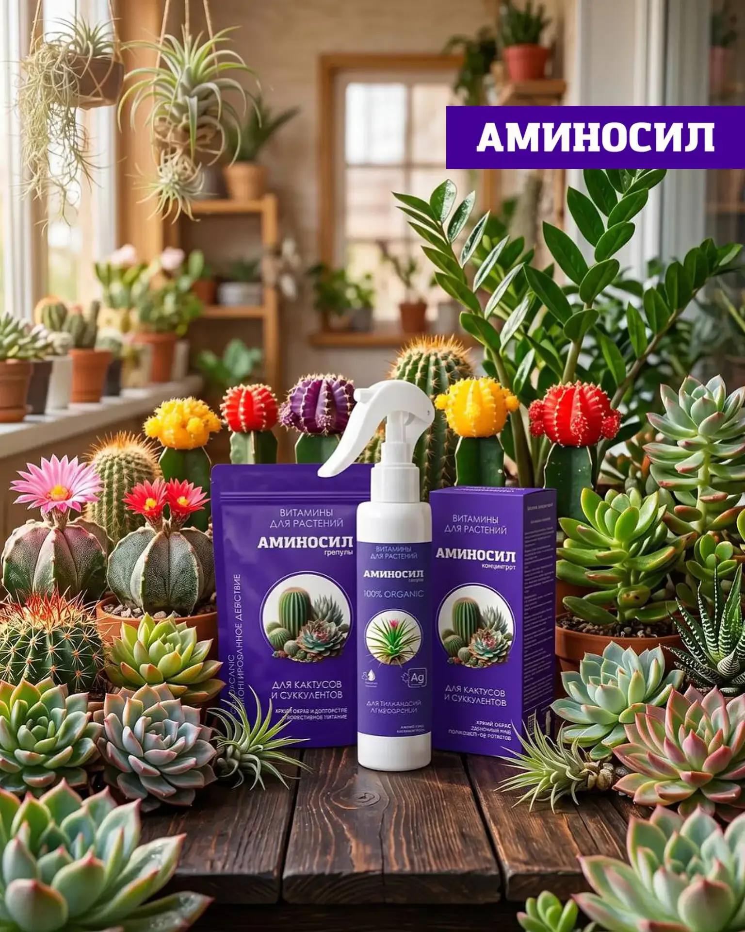 🌵 СУККУЛЕНТЫ И ТИЛЛАНДСИИ: ПОЧЕМУ ИМ ТОЖЕ НУЖНА ПОДДЕРЖКА ЛЕТОМ  Кажется, что кактусы и суккуленты «