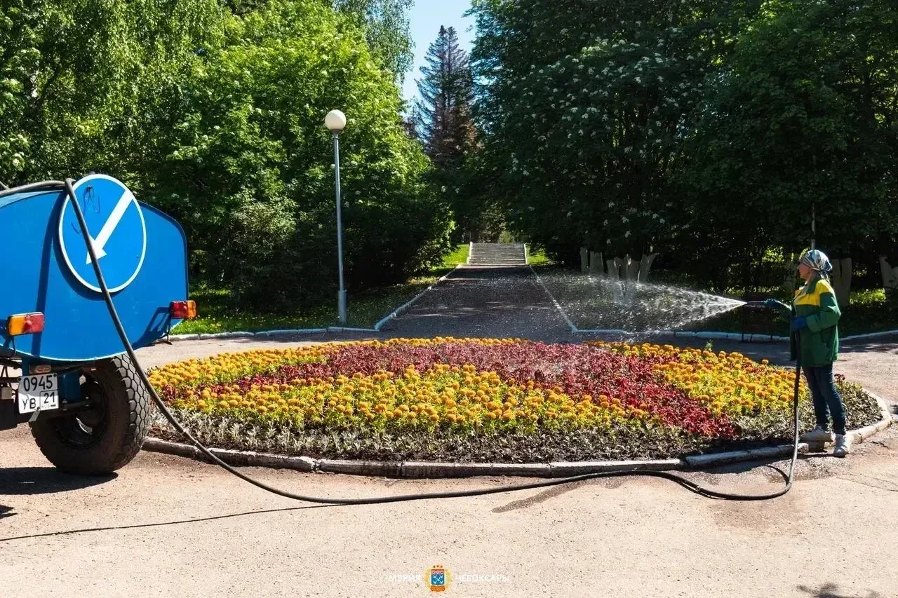 АО «Зеленстрой» продолжает формировать городское пространство, наполняя его яркими красками и забото