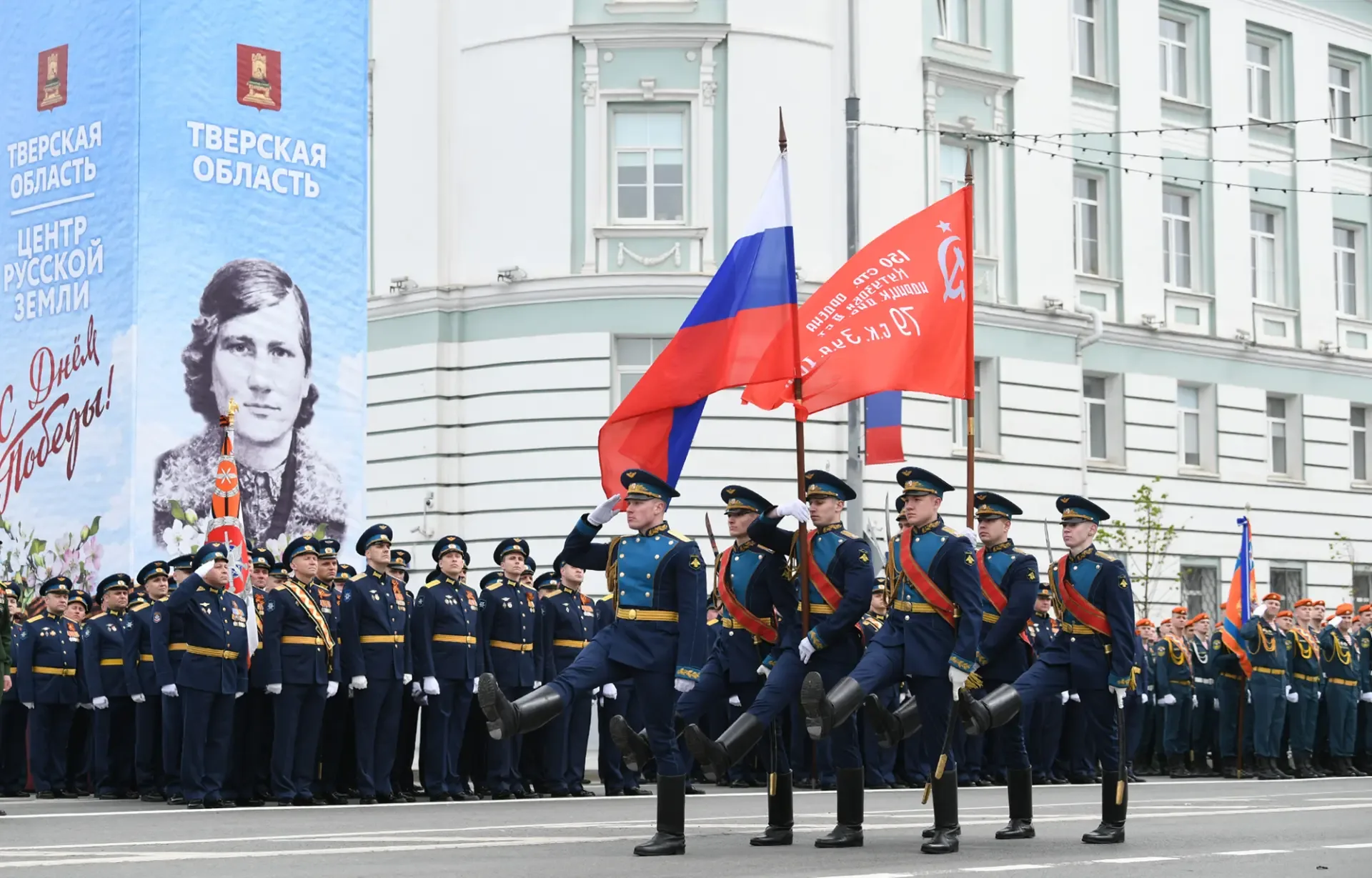 Наша столица — город воинской славы Тверь. Сегодня особенно прочувствовал ее силу и характер. Как бу