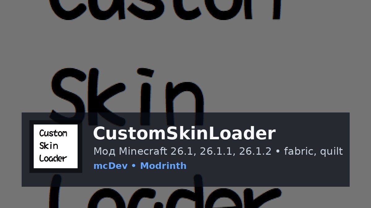CustomSkinLoader