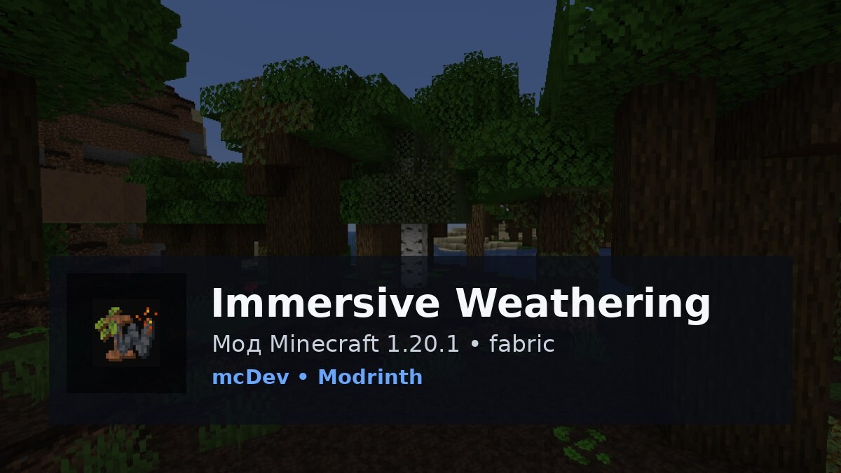 Immersive Weathering