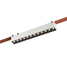 Изображение ST455.536.12 Св-к трек. Белый LED 1*12W 3000K 1 050Lm Ra90 24 IP20 L323xW40xH45 48V BAND