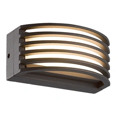 Изображение SL9544.401.01 Светильник уличный настенный ST-Luce Черный/черный LED 1*6W 3000K STRIS