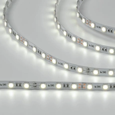 Изображение Светодиодная лента 5050, 60 LED/м, 14,4 Вт/м, 12В , IP20, Цвет: Холодный белый, SWG560-12-14.4-W-M