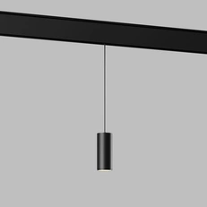 Изображение Slim Magnetic Трековый подвесной светодиодный светильник 7W 4200K Amend чёрный 85518/01 85518/01