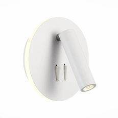 Изображение SL1586.513.01 Светильник настенный Белый LED 1*8W 3000K 624Lm Ra>80 24° IP20 L-xW155xH155 170-240V Настенные светильники