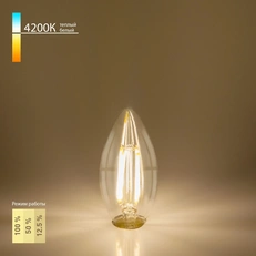 Изображение Филаментная светодиодная лампа Dimmable 5W 4200K E14 BLE1401