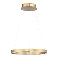 Изображение SL6238.323.01 Светильник подвесной ST-Luce латунь/латунь LED 1*25W 4000K ПАРИЛЛА