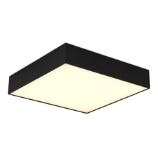Изображение ST608.432.48 Светильник потолочный Черный LED 1*48W 3000K 4 320Lm Ra>90 120° IP20 L400xW400xH55 180- Накладные светильники