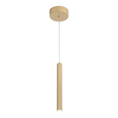 Изображение ST614.203.06 Светильник подвесной ST-Luce Золотистый/Золотистый LED 1*6W 330Lm 4000K Подвесные светильники