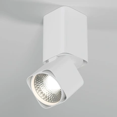 Изображение Светильник потолочный поворотный светодиодный Cubus 10W 4000K белый 25043/LED