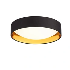 Изображение SLE201102-01 Светильник потолочный Черный, Золотистый/Белый LED 1*24W 4000K ОРБИО