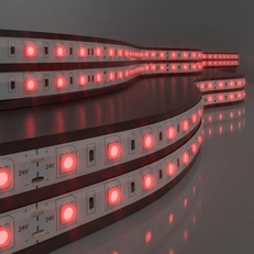 Изображение Светодиодная лента 24 В 14,4 Вт/м 60 Led/м 5050 IP65, красный, 5 м Лента светодиодная 24V 14,4W 60Led 5050 IP65 красный, 5м