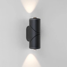 Изображение Уличный настенный поворотный светильник GIRA D LED IP54 35127/D черный