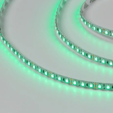 Изображение Светодиодная лента 3528, 120 LED/м, 9,6 Вт/м, 12В , IP20, Цвет: Зеленый, SWG3120-12-9.6-G-M
