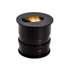 Изображение GW-R612-3-BL-NW, бра встраиваемое для подсветки лестницы/пола FLOOR R Черный 3Вт 4000К IP54
