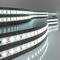 Изображение Светодиодная лента 24 В 9,6 Вт/м 120 Led/м 2835 IP20, холодный белый 6500K, 5 м Лента светодиодная 24V 9,6W 120Led 2835 IP20 холодный белый, 5м