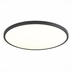 Изображение ST601.442.48 Светильник потолочный Черный LED 1*48W 4000K 4 320Lm Ra>90 120° IP20 D600xH27 185-265V Накладные светильники