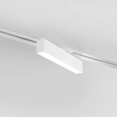 Изображение Трековый светодиодный светильник для однофазного шинопровода X-Line 10W 4200K белый матовый X-Line белый матовый 10W 4200K (LTB53) однофазный