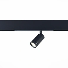 Изображение ST658.446.10H Св-к трек. Черный LED 1*10W 4000K 400Lm Ra>90 15-38 IP20 D40xH90 220V SKYLINE 220