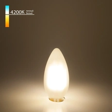 Изображение Филаментная светодиодная лампа Свеча C35 9W 4200K E14 BLE1427