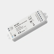 Изображение Контроллер RGB SPI для светодиодной ленты с Wi-Fi Tuya, 12–24В, IP20, WT-SPI