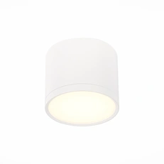 Изображение ST113.532.09 Светильник потолочный Белый LED 1*9W 3000K 702Lm Ra>90 120° IP20 D88xH75 170-240V Накладные светильники