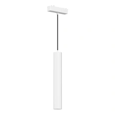 Изображение ST680.543.07 Магнитный трековый светильник Белый LED 1*7W 4000K 430Lm Ra>90 36° IP20 D30xH1650 48V SKYFLAT