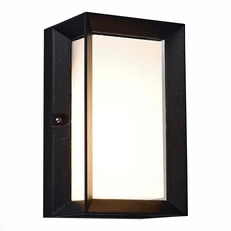 Изображение SL077.411.01 Светильник уличный настенный ST-Luce Черный/Белый LED 1*6W 3000K CUBISTA