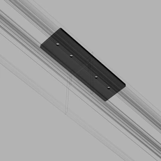 Изображение Slim Magnetic Соединительная планка широкая для шинопровода черный 85088/00 85088/00