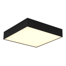 Изображение ST608.432.96 Светильник потолочный Черный LED 1*96W 3000K 8 640Lm Ra>90 120° IP20 L600xW600xH55 180- Накладные светильники